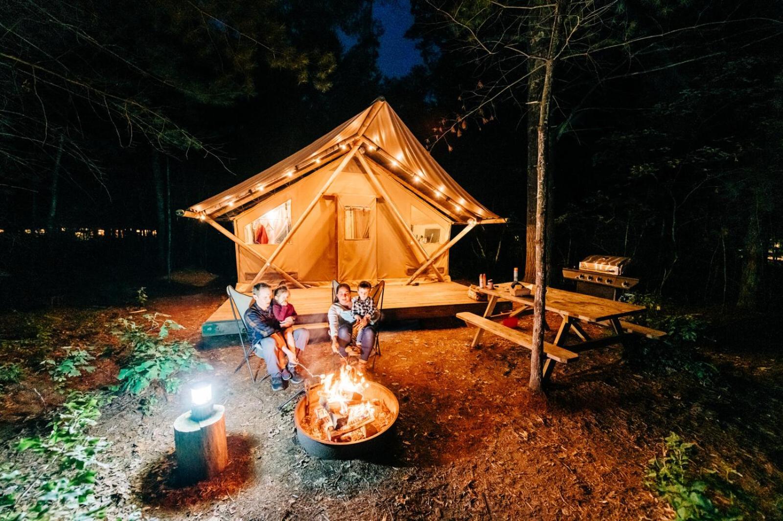 Huttopia White Mountains Albany Екстер'єр фото