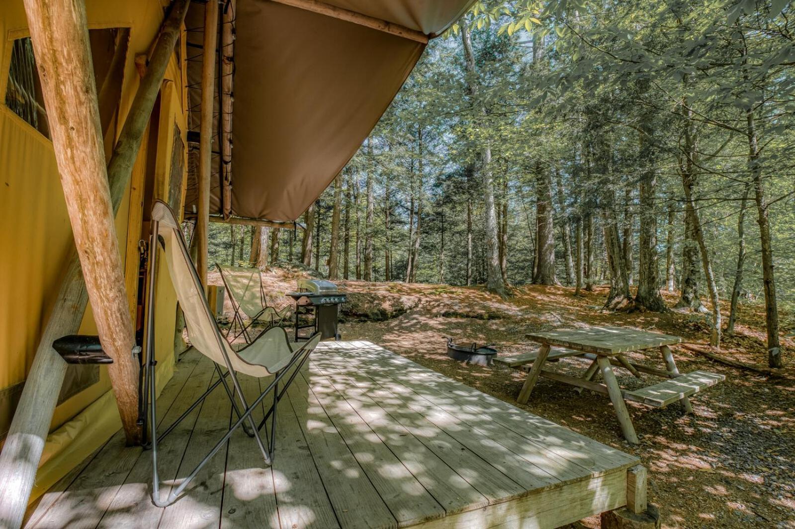 Huttopia White Mountains Albany Екстер'єр фото