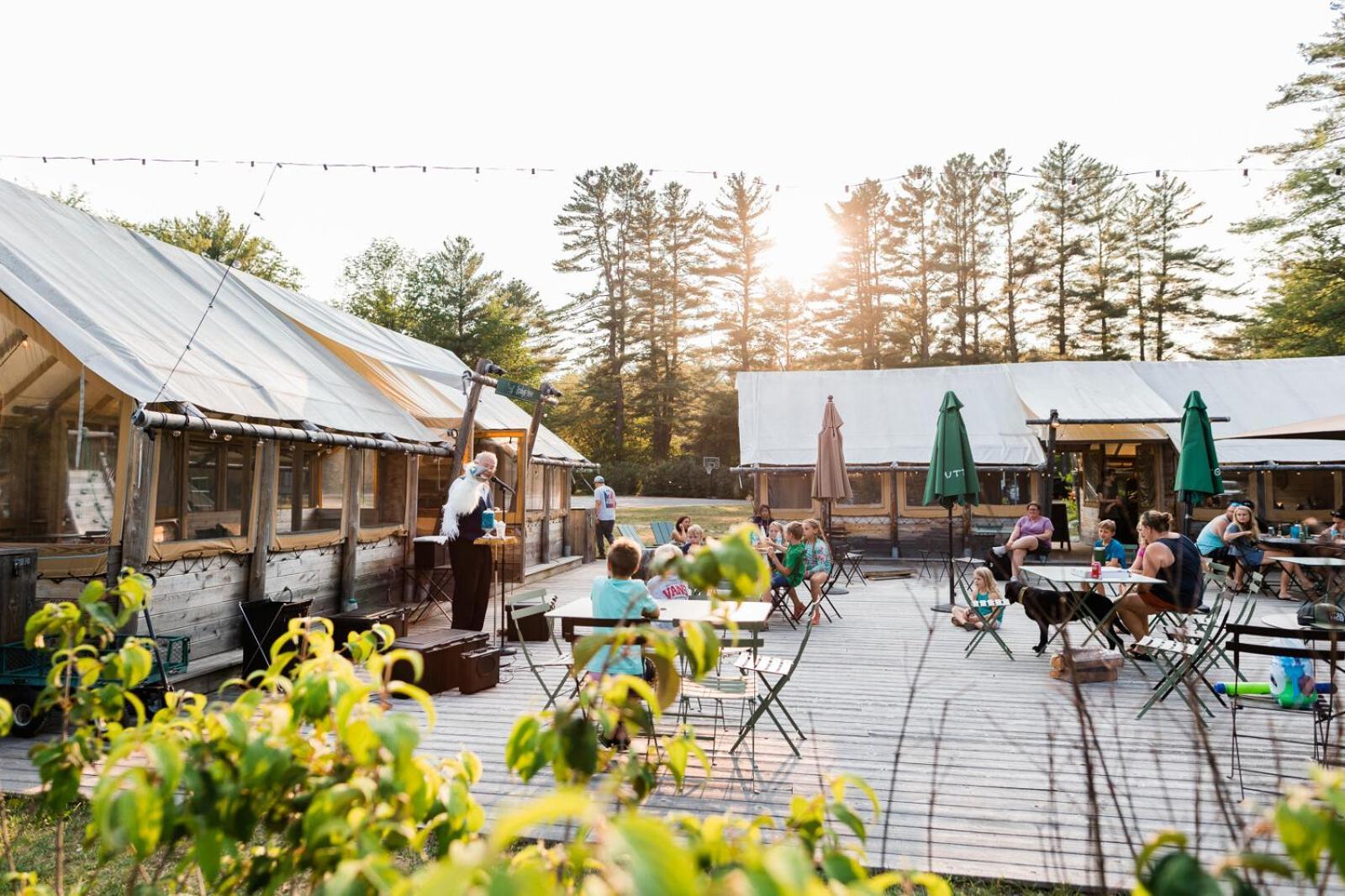 Huttopia White Mountains Albany Екстер'єр фото