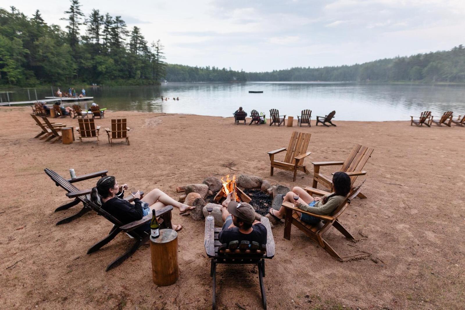 Huttopia White Mountains Albany Екстер'єр фото