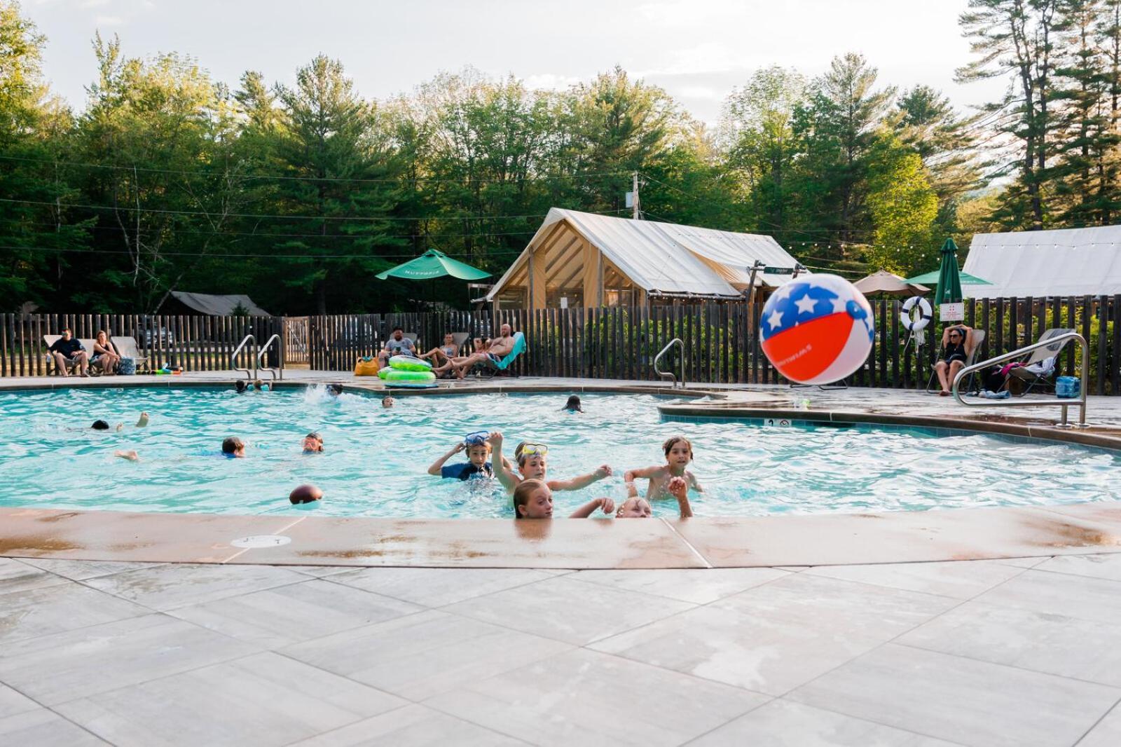 Huttopia White Mountains Albany Екстер'єр фото