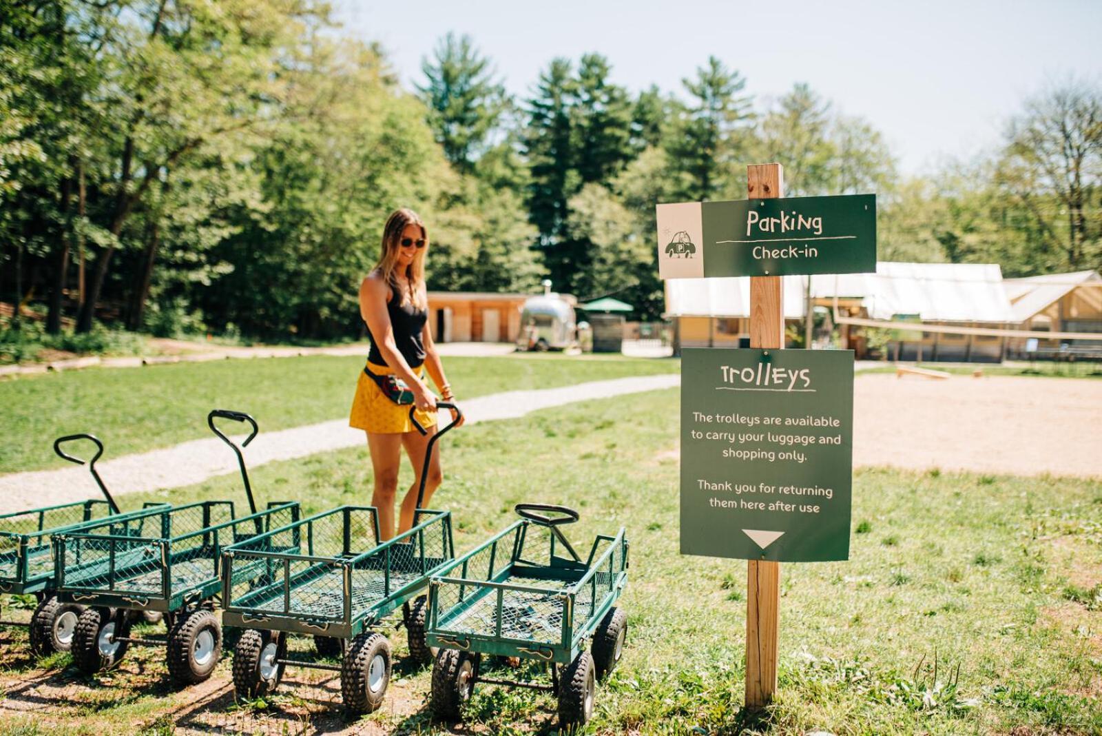 Huttopia White Mountains Albany Екстер'єр фото