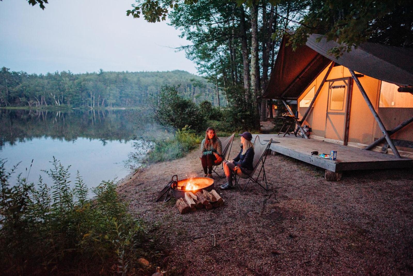 Huttopia White Mountains Albany Екстер'єр фото