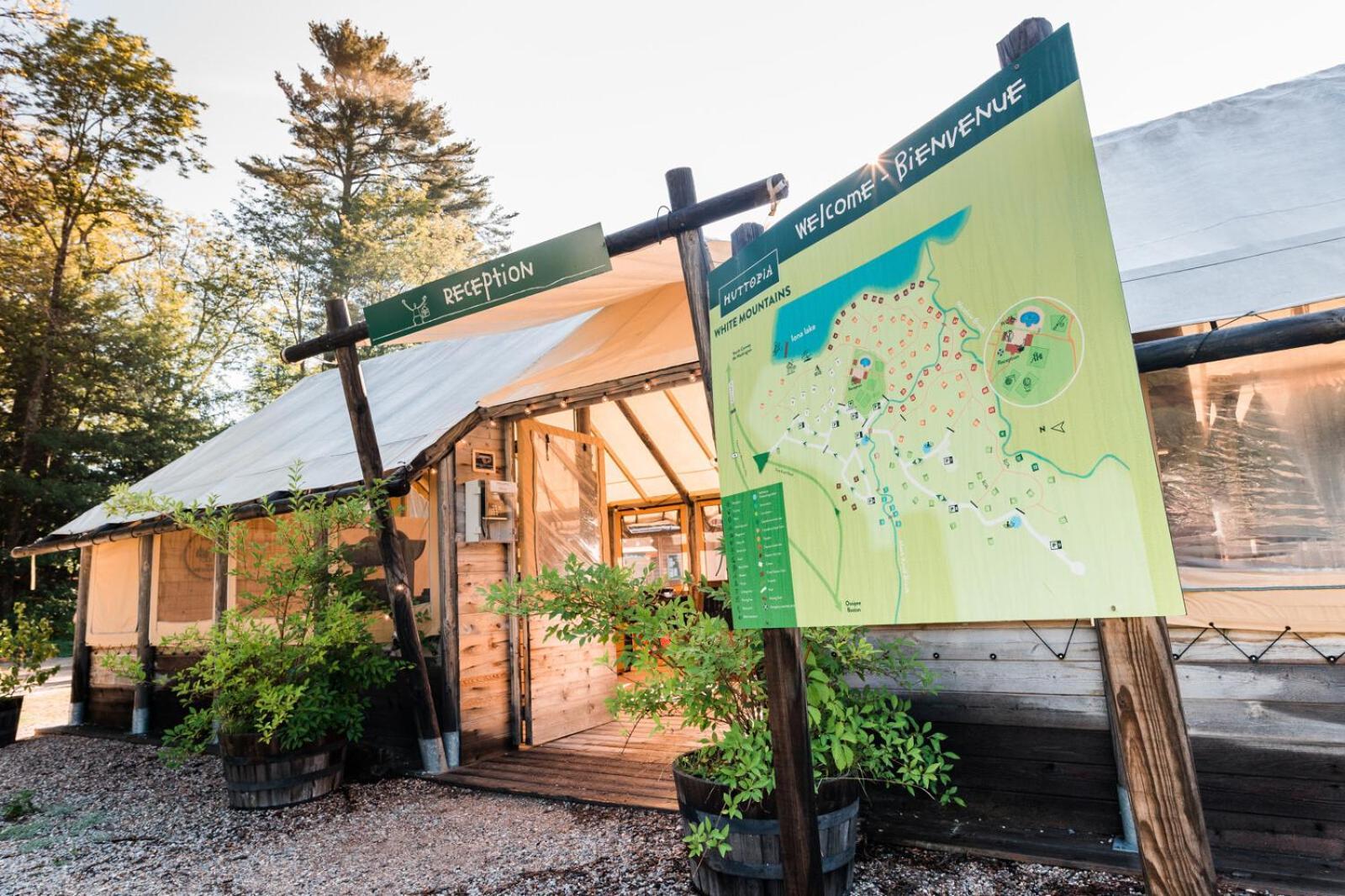 Huttopia White Mountains Albany Екстер'єр фото