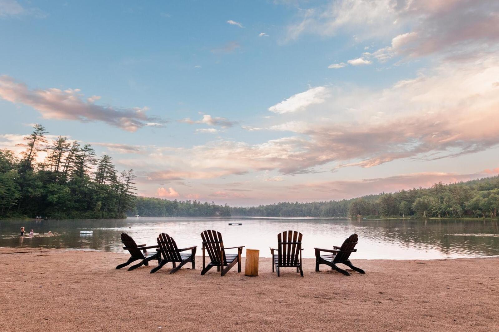 Huttopia White Mountains Albany Екстер'єр фото