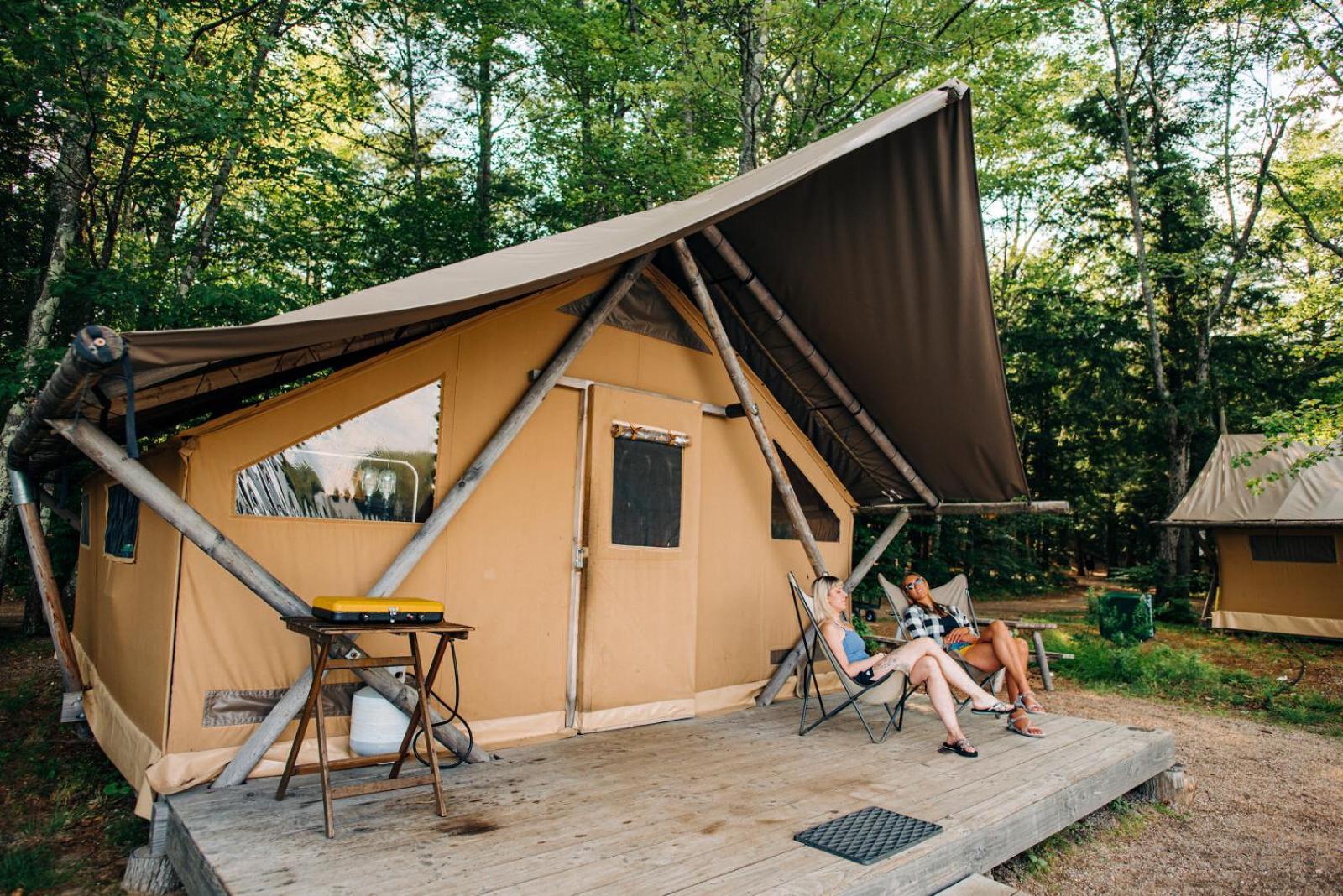 Huttopia White Mountains Albany Екстер'єр фото